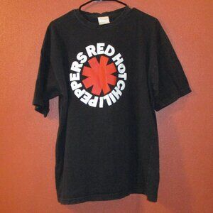 Red Hot Chili Peppers Vintage 1993 Rockwear Men X Large Black Yellow Red Shirt